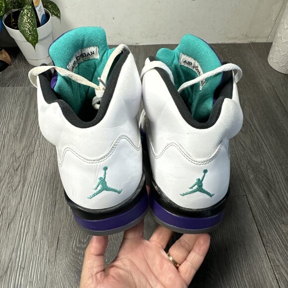 Jordan 5 Retro Grape 2013 Size 10.5 Sneakers 136027-108 main image 13